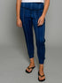 The Jogger - Blue Shibori / Blue Pinstripe